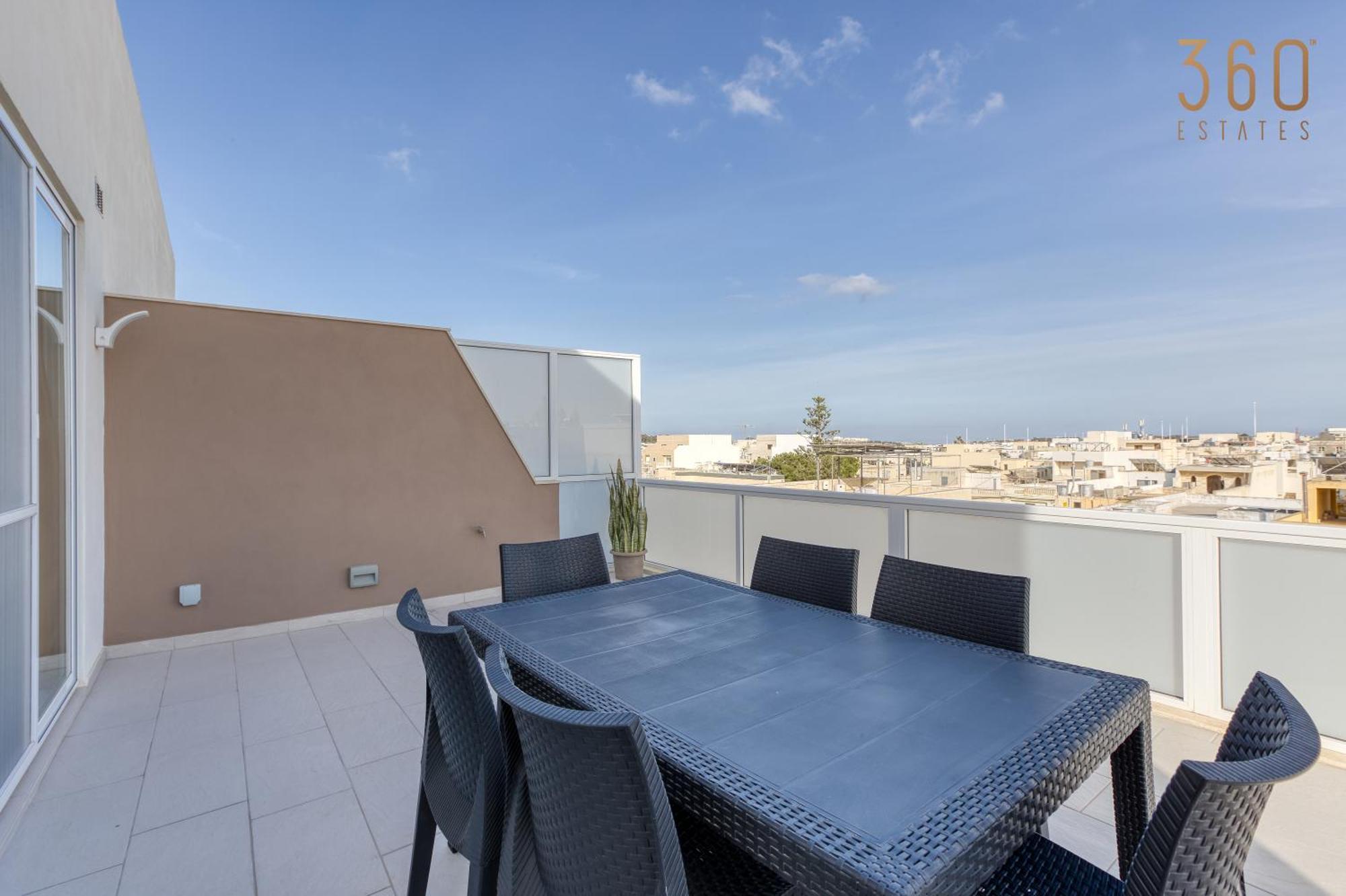 Cosy 2br Penthouse With Private Terrace In By 360 Estates Apartment Żabbar